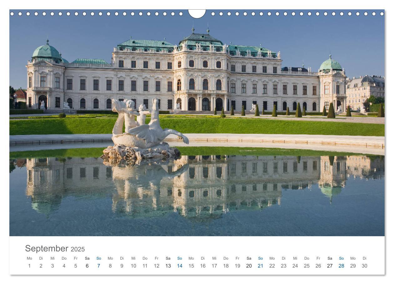 Bild: 9783435453313 | Traumhaftes Wien 2025 (Wandkalender 2025 DIN A3 quer), CALVENDO...