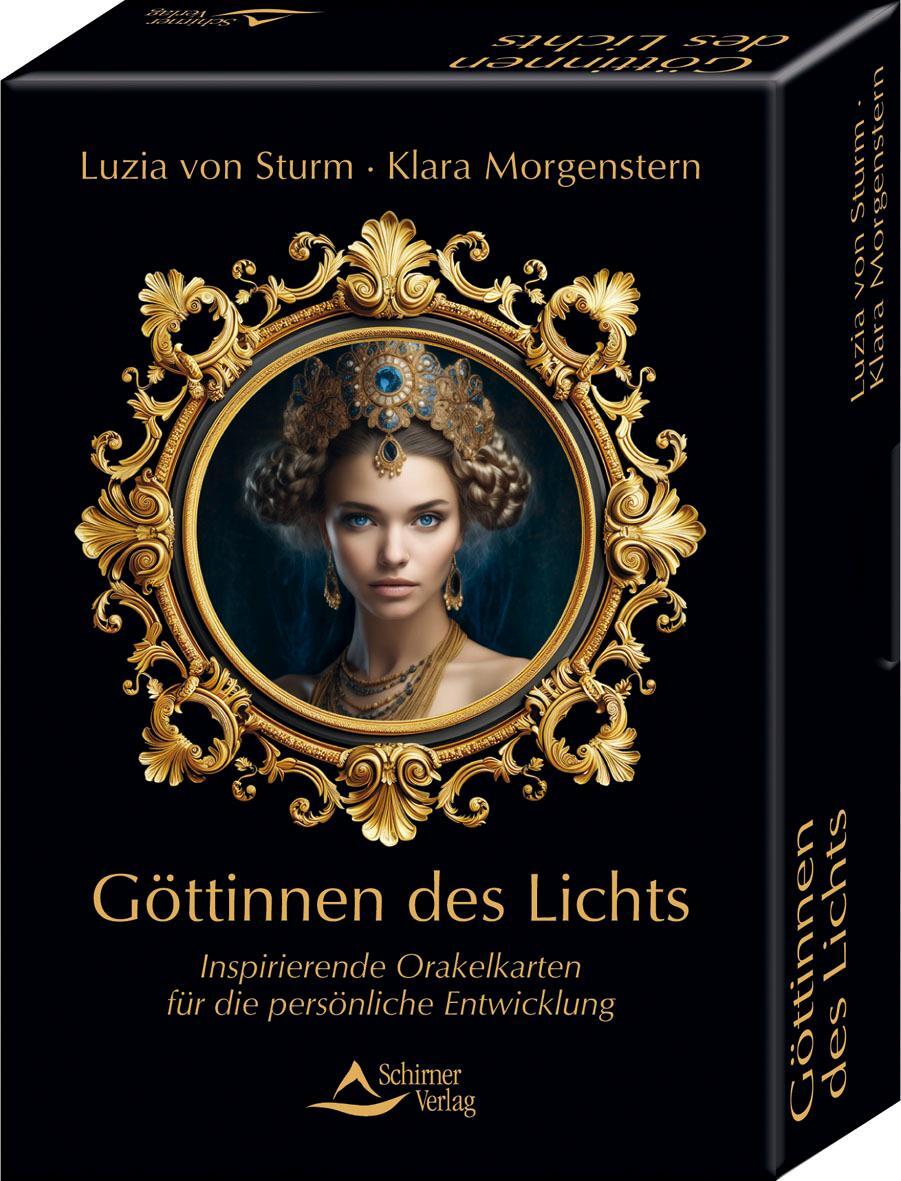 Cover: 9783843492249 | Göttinnen des Lichts - Inspirierende Orakelkarten für die...