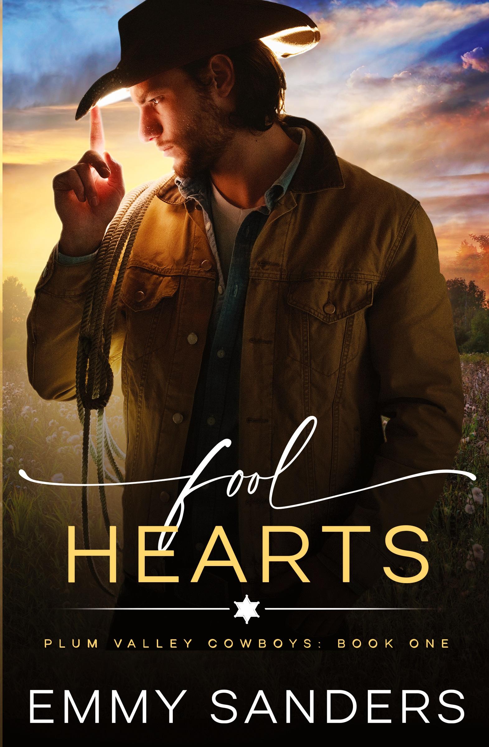 Cover: 9798986448305 | Fool Hearts (Plum Valley Cowboys Book 1) | Emmy Sanders | Taschenbuch