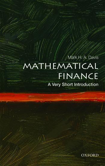 Cover: 9780198787945 | Mathematical Finance: A Very Short Introduction | Mark H. A. Davis