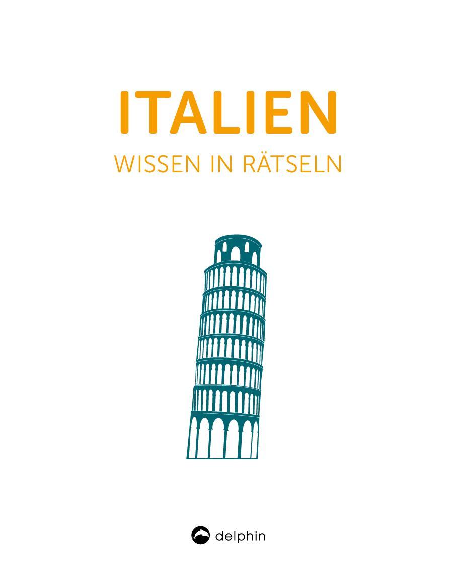 Bild: 9783961284504 | Italien I Wissen in Rätseln | Taschenbuch | Deutsch | 2025 | Delphin