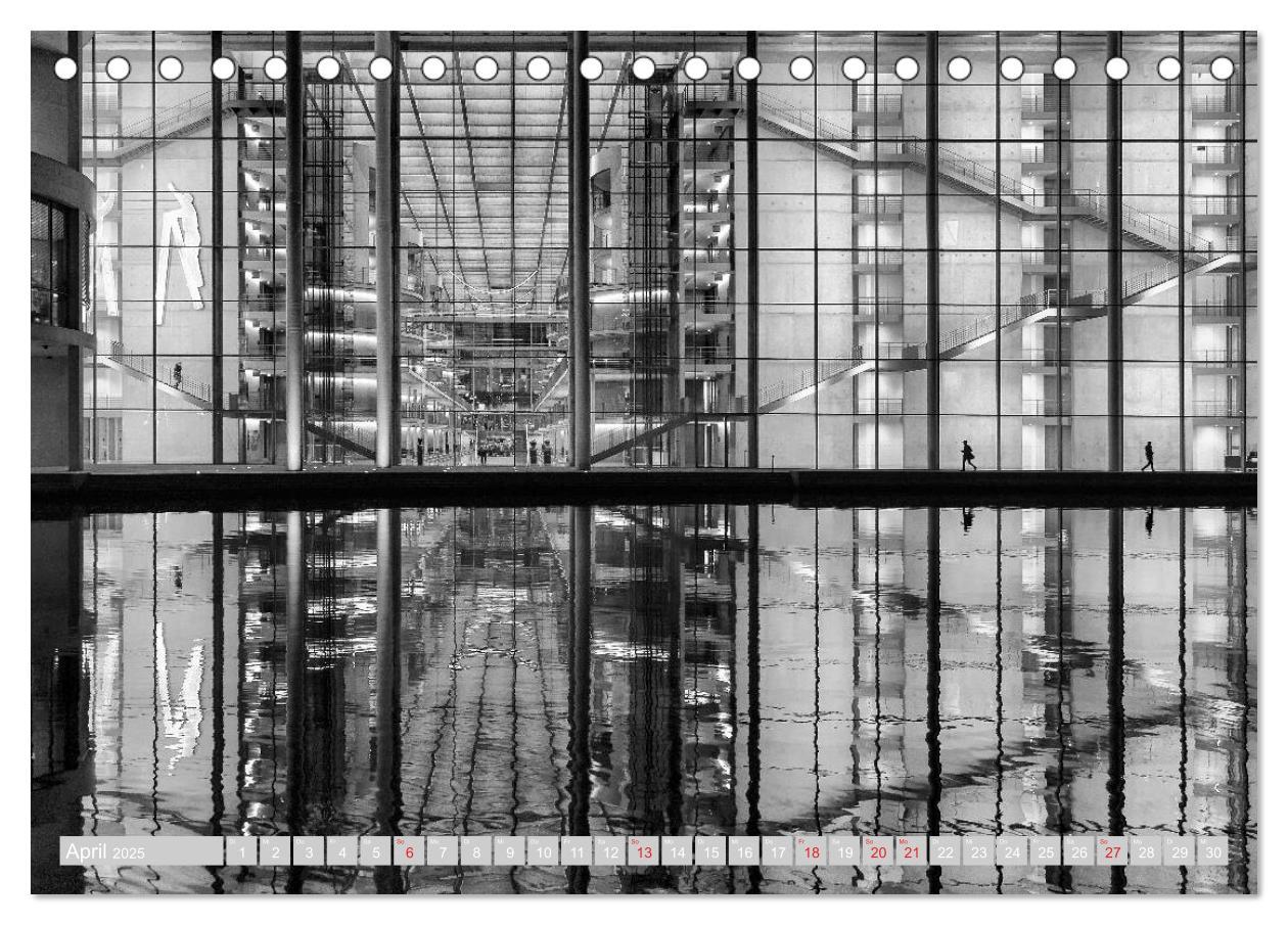 Bild: 9783435566945 | Berliner Ansichten in Schwarz und Weiß (Tischkalender 2025 DIN A5...