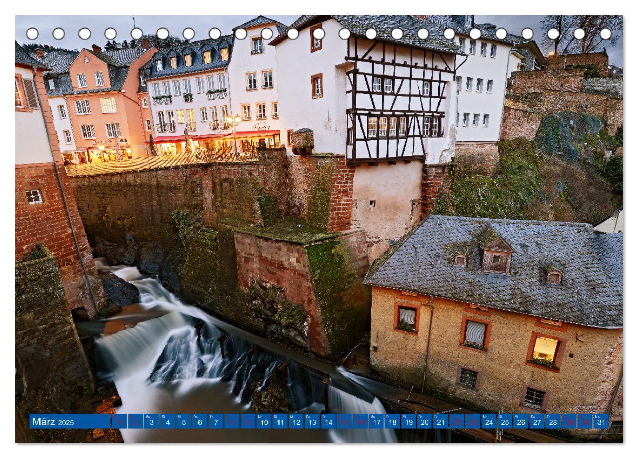 Bild: 9783457139295 | Idyllisches Saarburg (Tischkalender 2025 DIN A5 quer), CALVENDO...