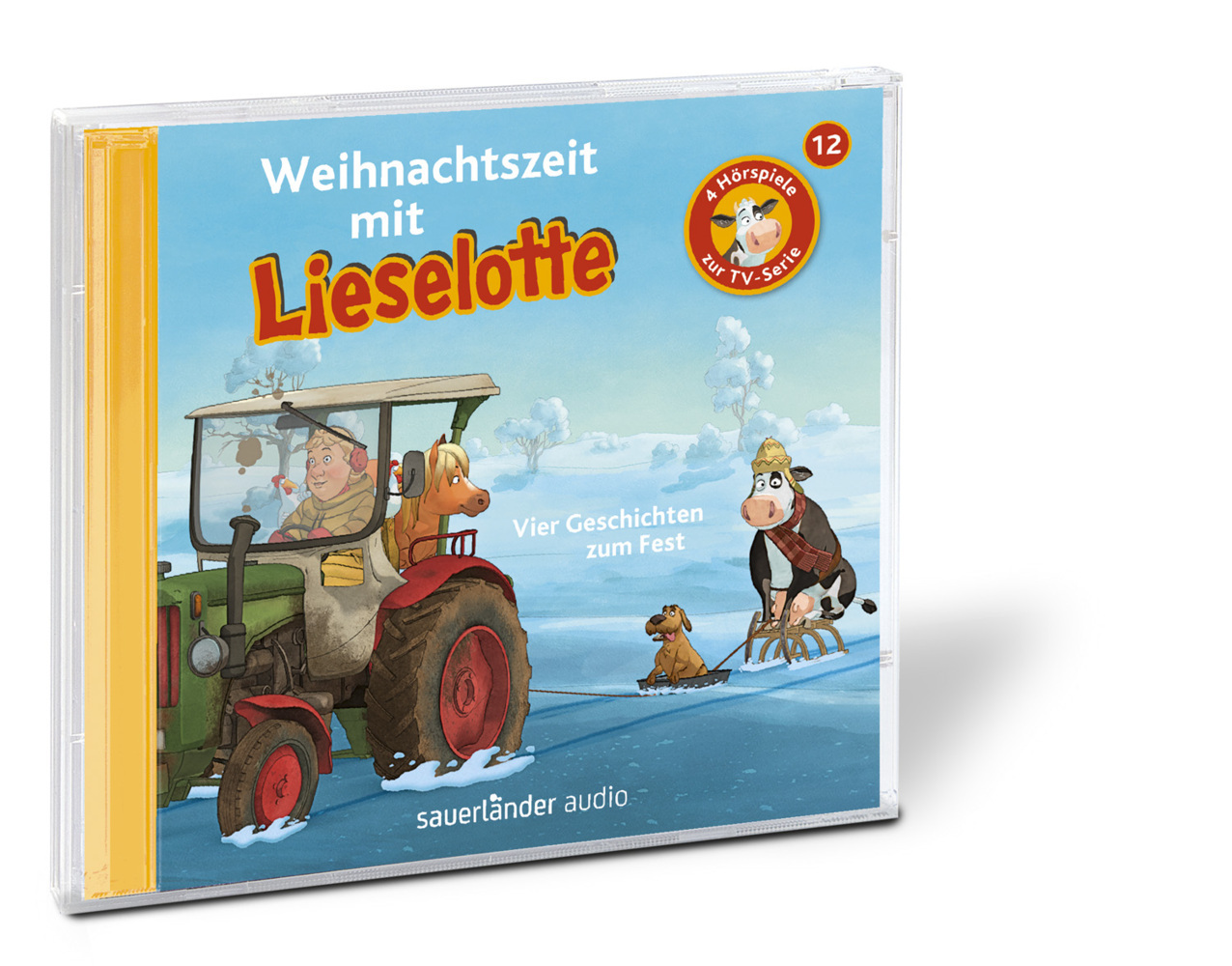 Bild: 9783839849484 | Weihnachtszeit mit Lieselotte, 1 Audio-CD | Vier Hörspiele - Folge 12