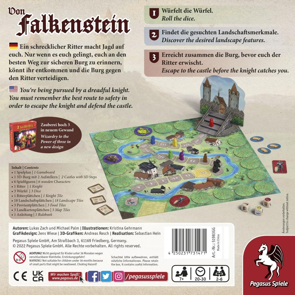 Bild: 4250231731471 | Von Falkenstein | Spiel | 51983G | Deutsch | 2022 | Pegasus