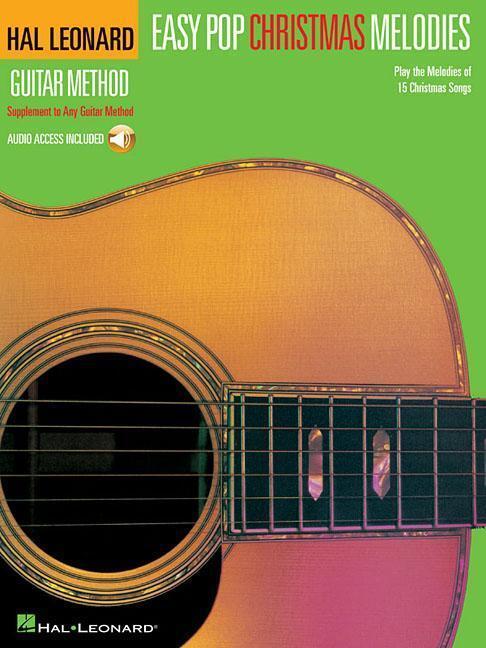 Cover: 9781458407955 | Easy Pop Christmas Melodies - Hal Leonard Guitar Method Correlates...