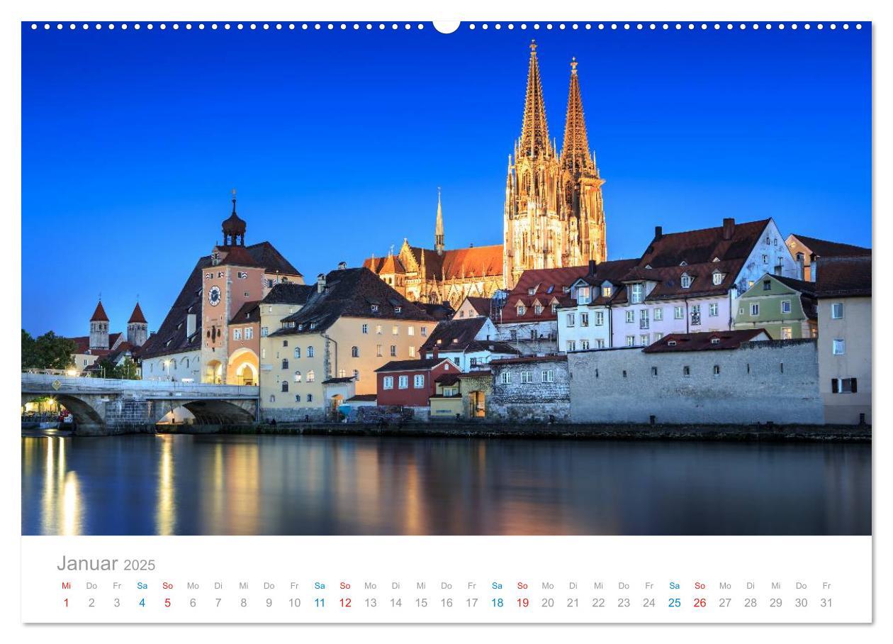 Bild: 9783435477876 | Regensburg - Welterbestadt an der Donau (Wandkalender 2025 DIN A2...