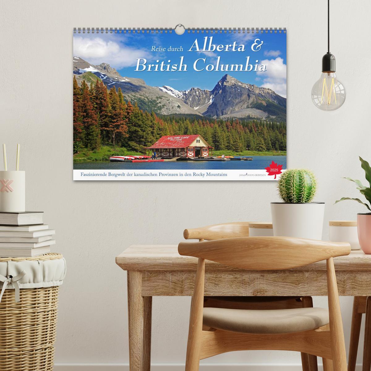 Bild: 9783435083398 | Reise durch Alberta und British Columbia (Wandkalender 2025 DIN A3...