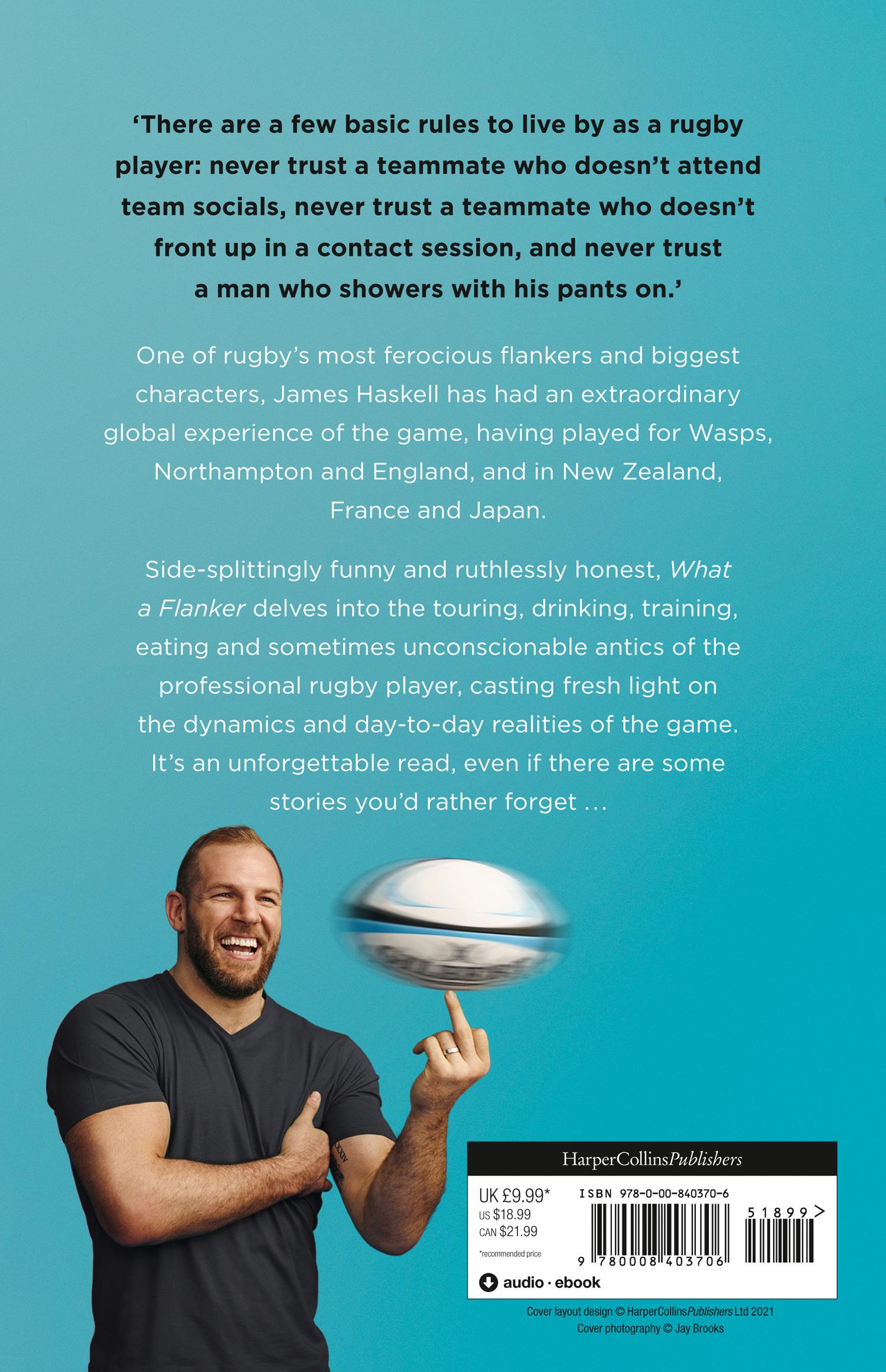 Rückseite: 9780008403706 | What a Flanker | James Haskell | Taschenbuch | Kartoniert / Broschiert