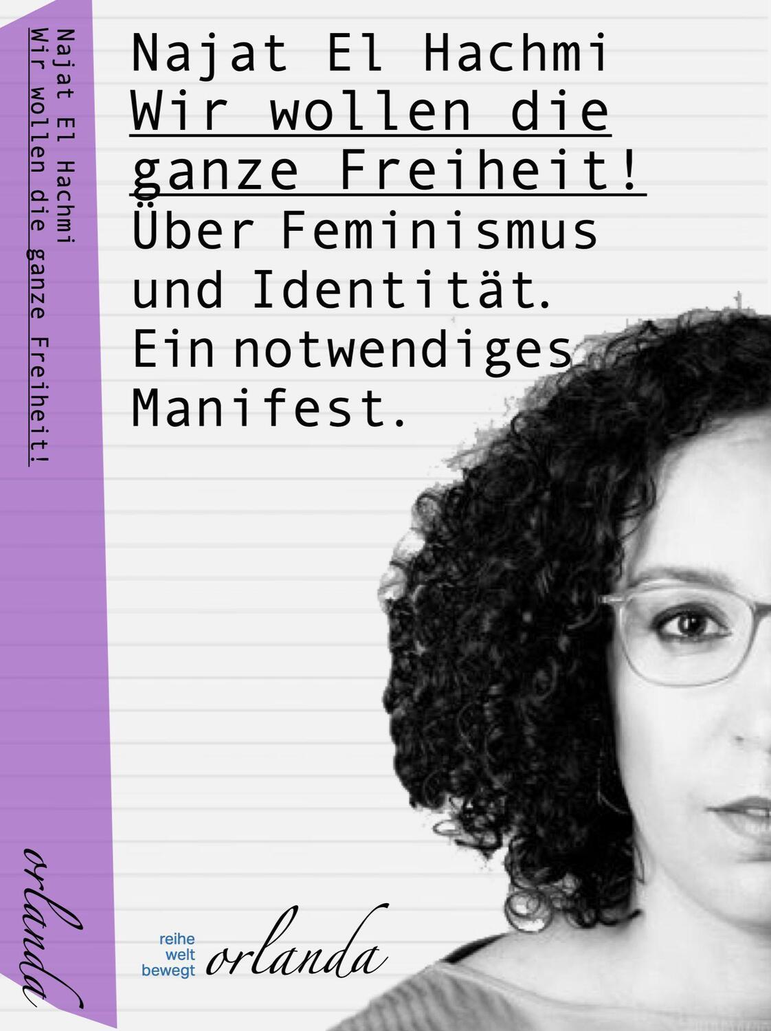 Cover: 9783949545344 | Wir wollen die ganze Freiheit | Najat El Hachmi | Taschenbuch | 104 S.