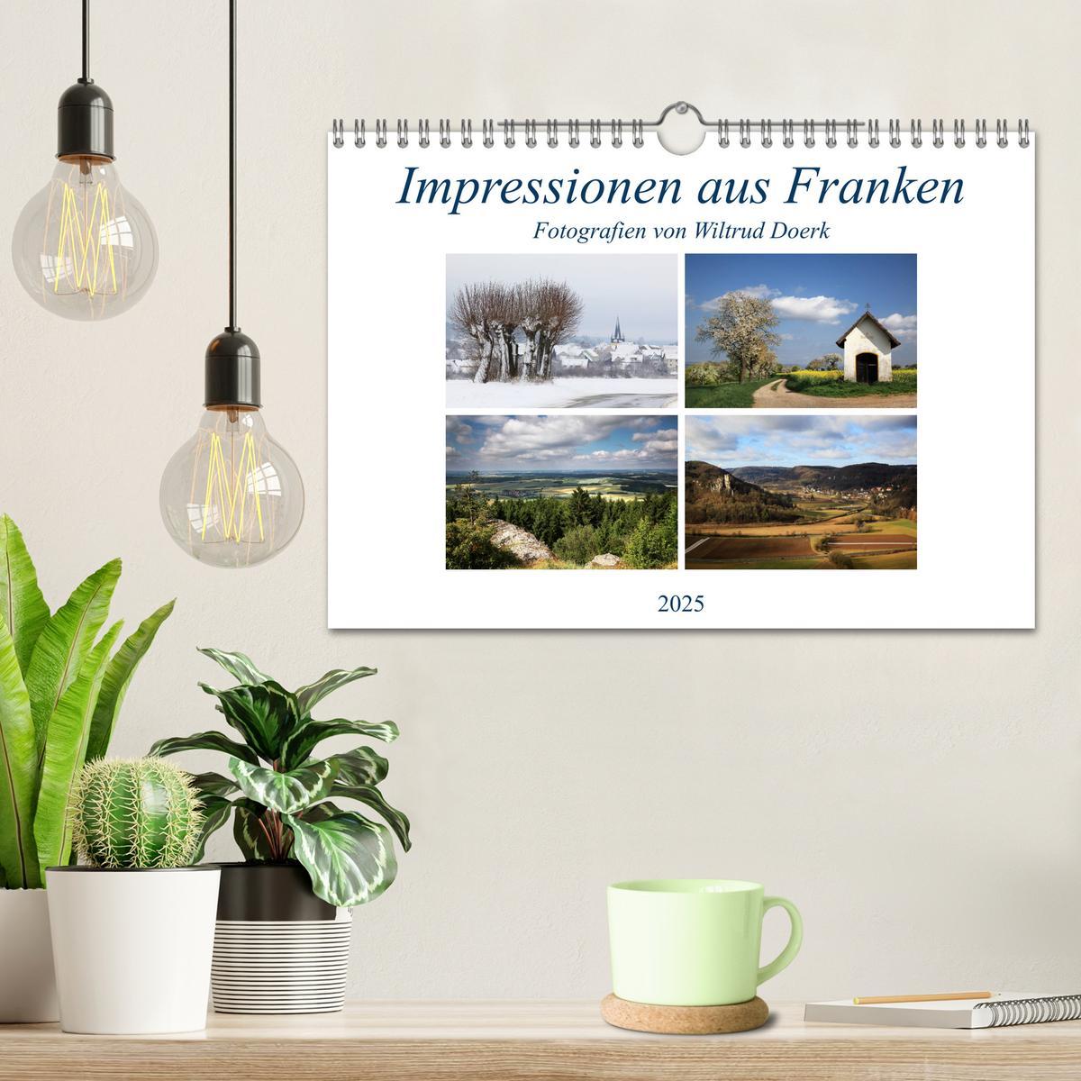 Bild: 9783435522712 | Impressionen aus Franken (Wandkalender 2025 DIN A4 quer), CALVENDO...