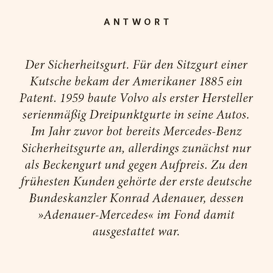 Bild: 9783899784657 | Automobil-Quiz | 100 Fragen und Antworten | Günther Fischer | Buch