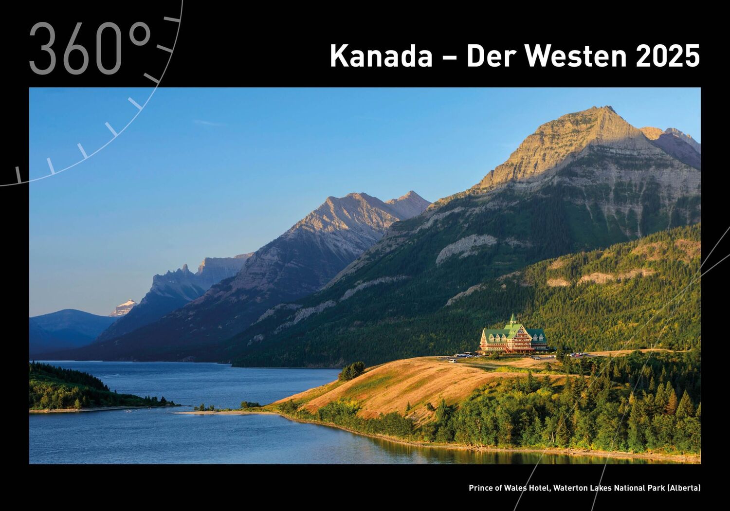 Cover: 9783968555119 | 360° Kanada - Der Westen Premiumkalender 2025 | Christian Heeb | 13 S.