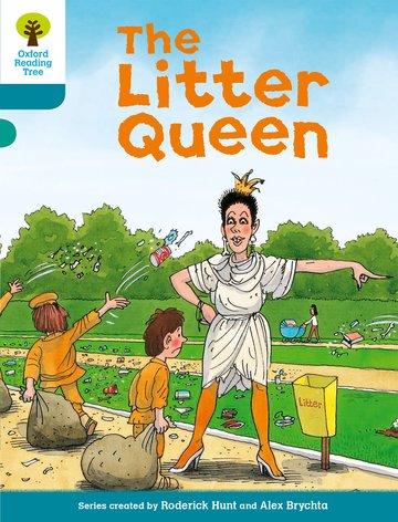 Cover: 9780198483526 | Oxford Reading Tree: Level 9: Stories: The Litter Queen | Hunt | Buch