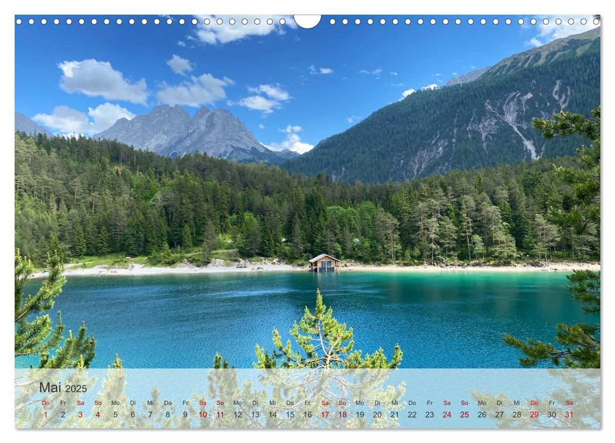 Bild: 9783457236611 | Alpenauszeit - Die Berghütten unserer Alpen (Wandkalender 2025 DIN...