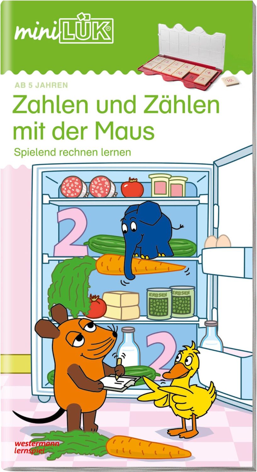 Cover: 9783894143589 | miniLÜK. Zahlen und zählen mit der Maus | Spielend rechnen lernen