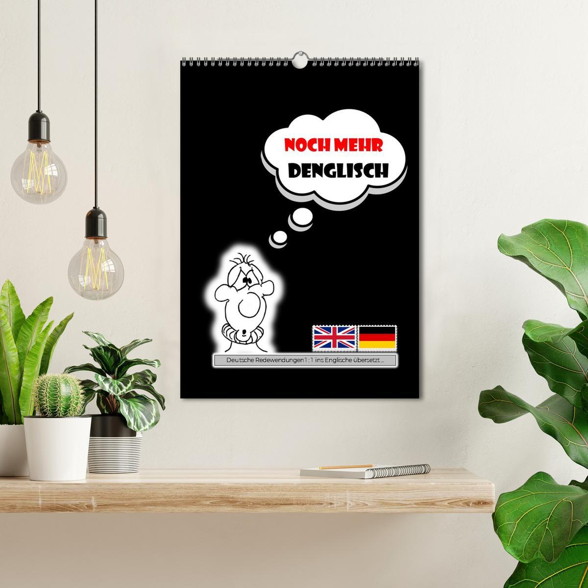 Bild: 9783383808876 | Noch mehr DENGLISCH (Wandkalender 2025 DIN A3 hoch), CALVENDO...