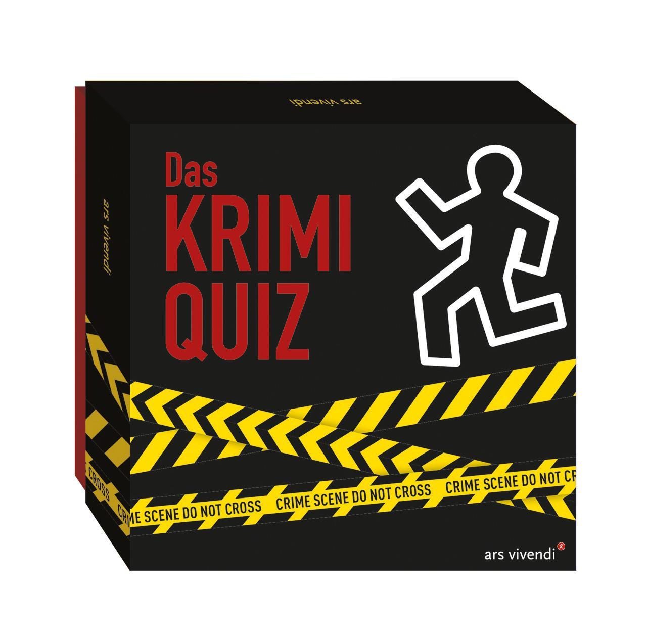 Cover: 4250364119412 | Krimi-Quiz (Neuauflage) | Box mit 66 Spielkarten und Anleitung | Spiel