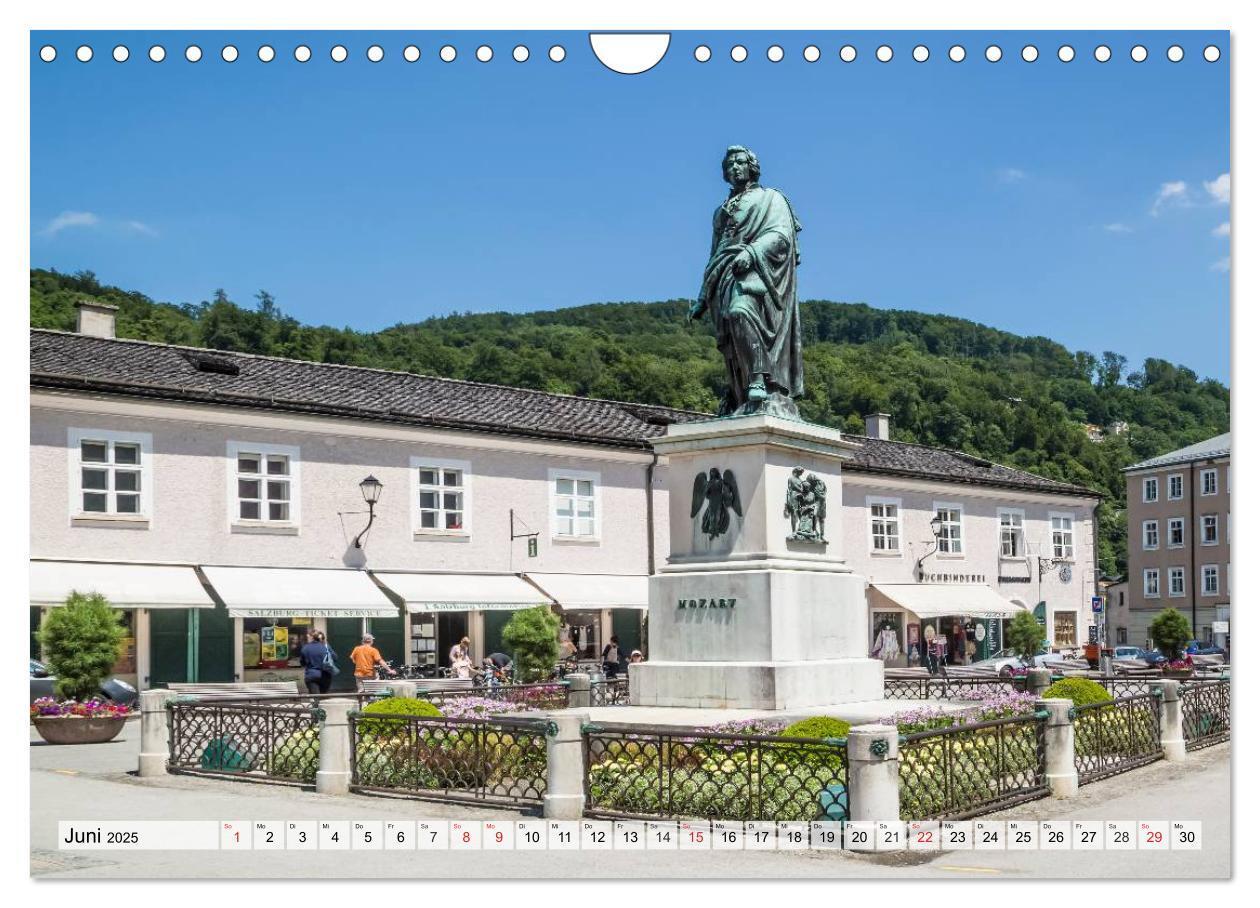 Bild: 9783435594795 | Charmantes Stadtherz SALZBURG (Wandkalender 2025 DIN A4 quer),...