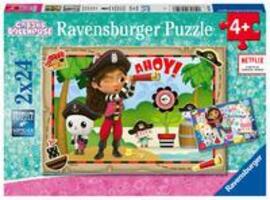 Cover: 4005556057108 | Ravensburger Kinderpuzzle 05710 - Auf zur Piraten-Party! - 2x24...