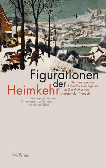 Cover: 9783835307421 | Figurationen der Heimkehr | Sünne Juterczenka (u. a.) | Taschenbuch