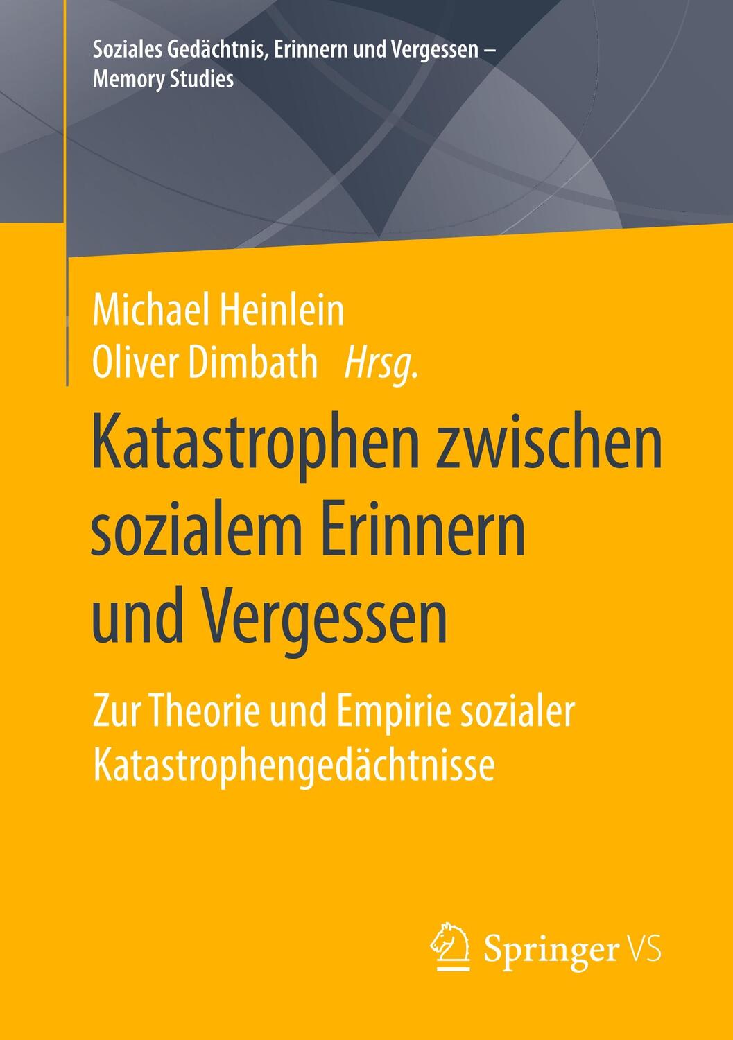 Cover: 9783658289324 | Katastrophen zwischen sozialem Erinnern und Vergessen | Taschenbuch