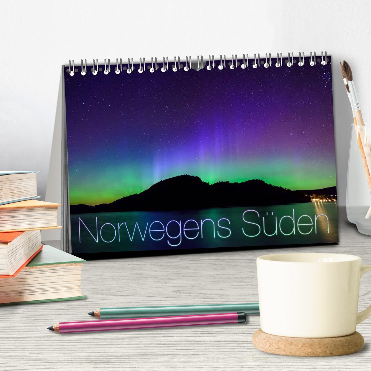 Bild: 9783435537754 | Norwegens Süden (Tischkalender 2025 DIN A5 quer), CALVENDO...