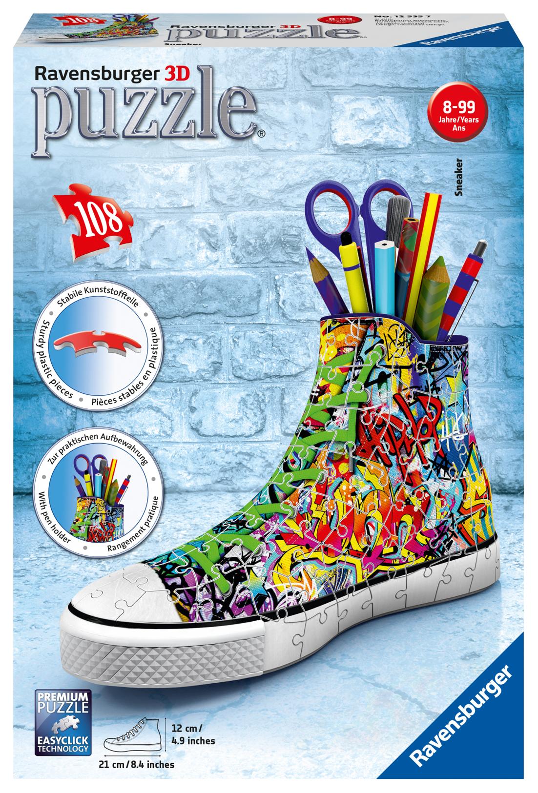 Cover: 4005556125357 | Sneaker Graffiti Style 3D Sonderformen | Spiel | 12535 | Deutsch