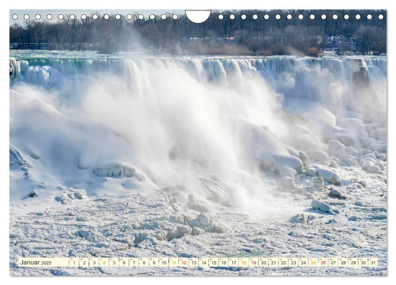 Bild: 9783435568338 | Niagarafälle - American Falls und Horseshoe Fall (Wandkalender 2025...