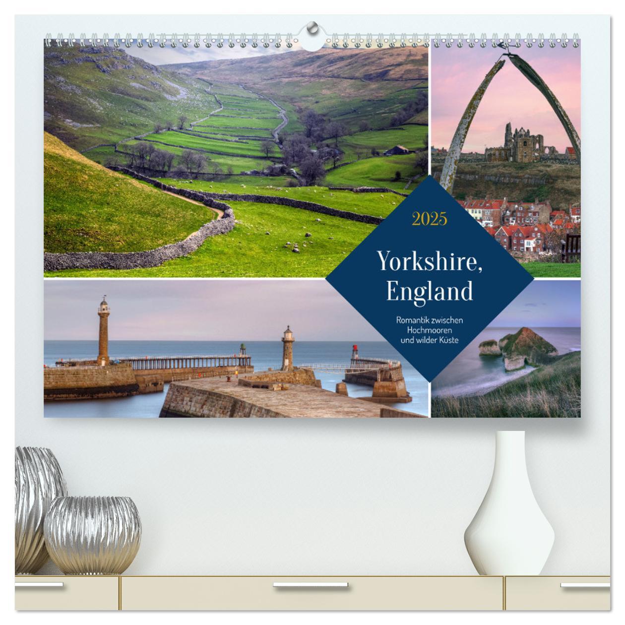 Cover: 9783383871597 | Yorkshire, England: Romantik zwischen Hochmooren und wilder Küste...