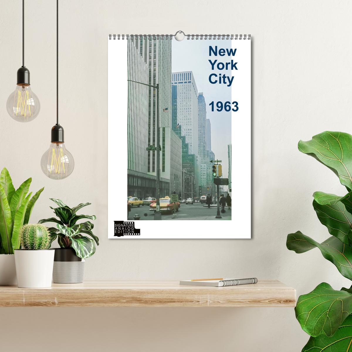 Bild: 9783435934072 | New York City 1963 (Wandkalender 2025 DIN A3 hoch), CALVENDO...