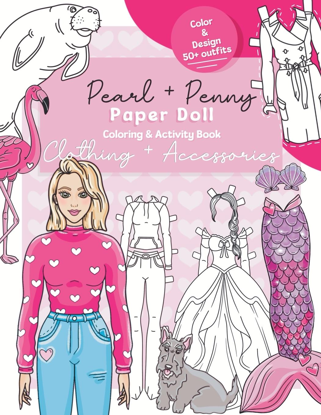 Cover: 9798986699516 | Pearl and Penny Paper Doll Clothing and Accessories | Taschenbuch