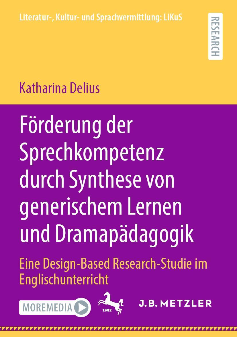 Cover: 9783662627372 | Förderung der Sprechkompetenz durch Synthese von generischem Lernen...