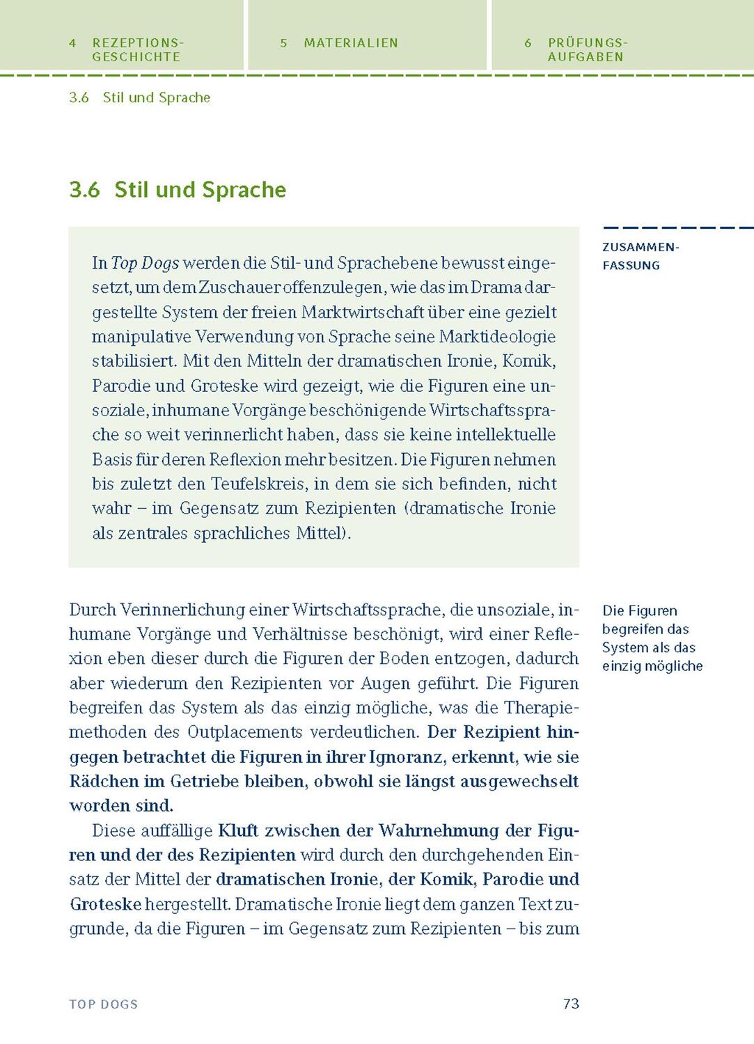 Bild: 9783804419810 | Top Dogs | Urs Widmer | Taschenbuch | Königs Erläuterungen/Materialien