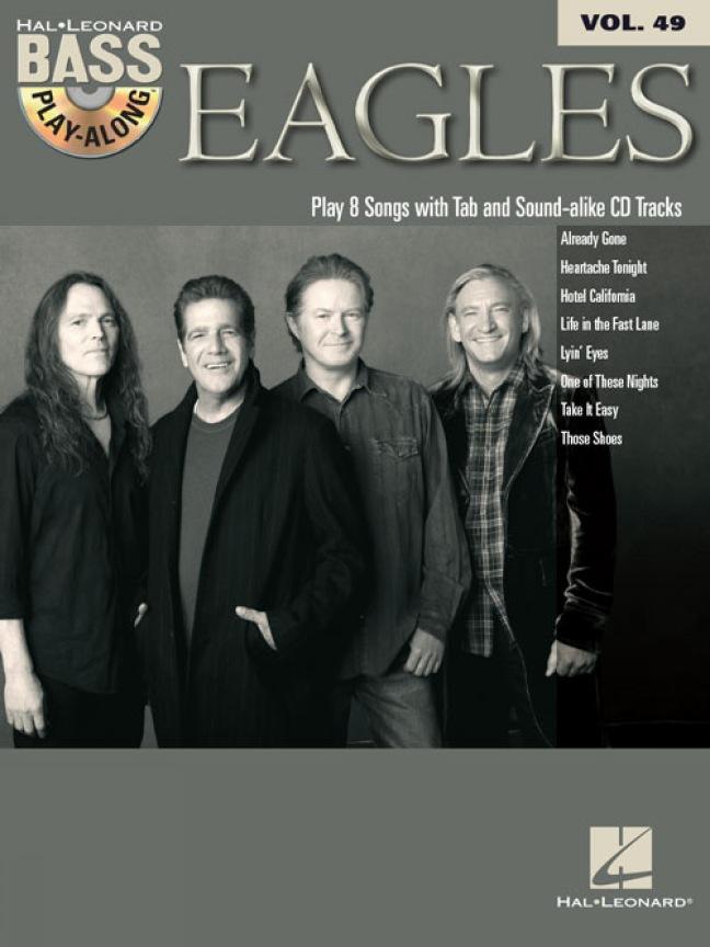 Cover: 884088914806 | Eagles - Bass Play-Along Vol. 49 Book/Online Audio | Taschenbuch