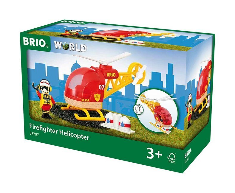 Cover: 7312350337976 | 33797 BRIO Feuerwehr-Hubschrauber | BRIO® | Stück | In Schachtel