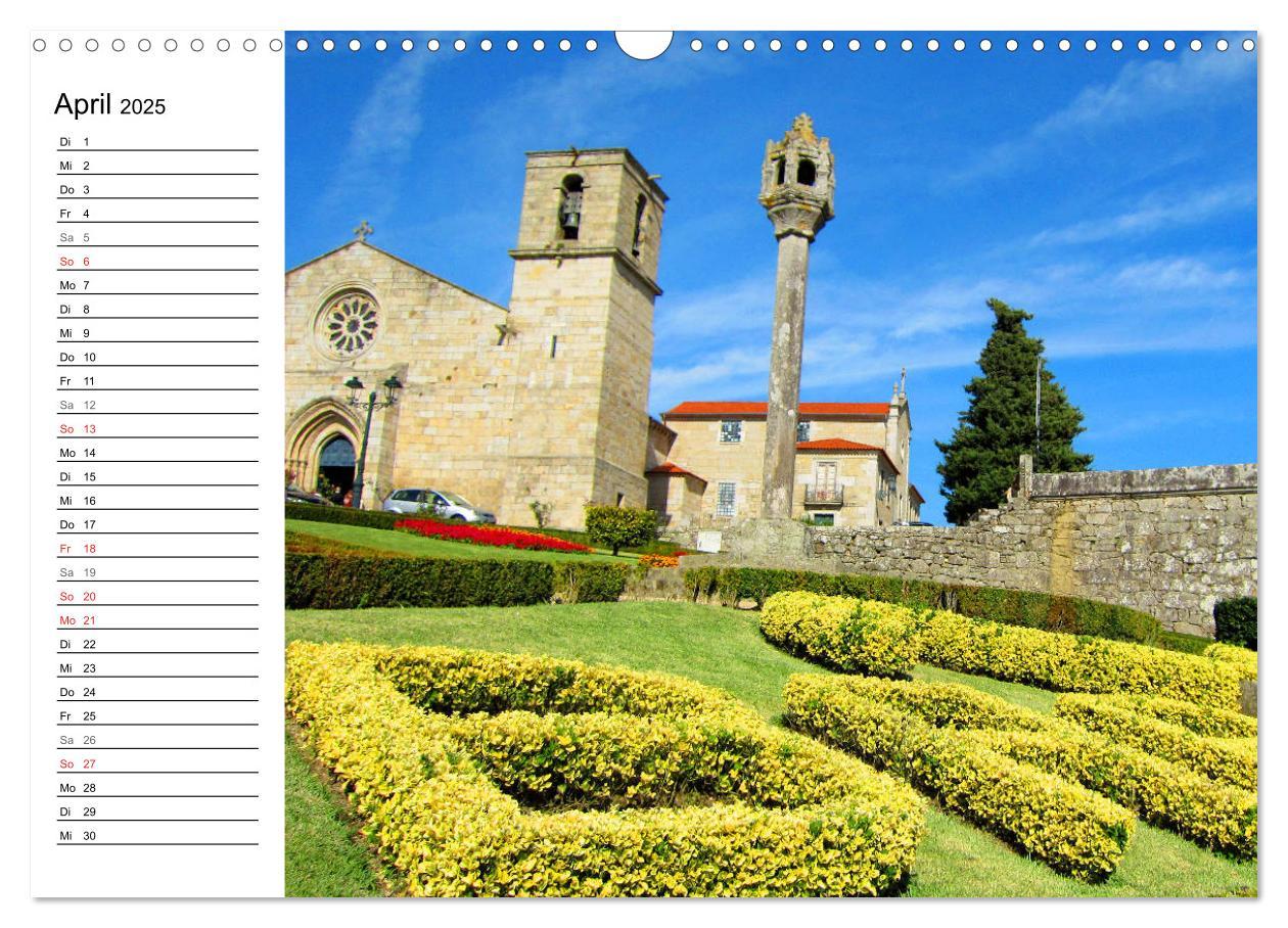 Bild: 9783435340026 | Jakobsweg - Camino Portugues Central (Wandkalender 2025 DIN A3...