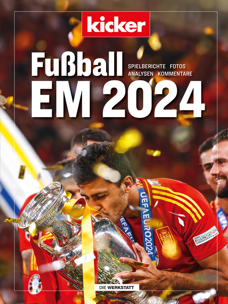 Cover: 9783730706916 | kicker Fußball EM 2024 | Spielberichte. Fotos. Analysen. Kommentare.