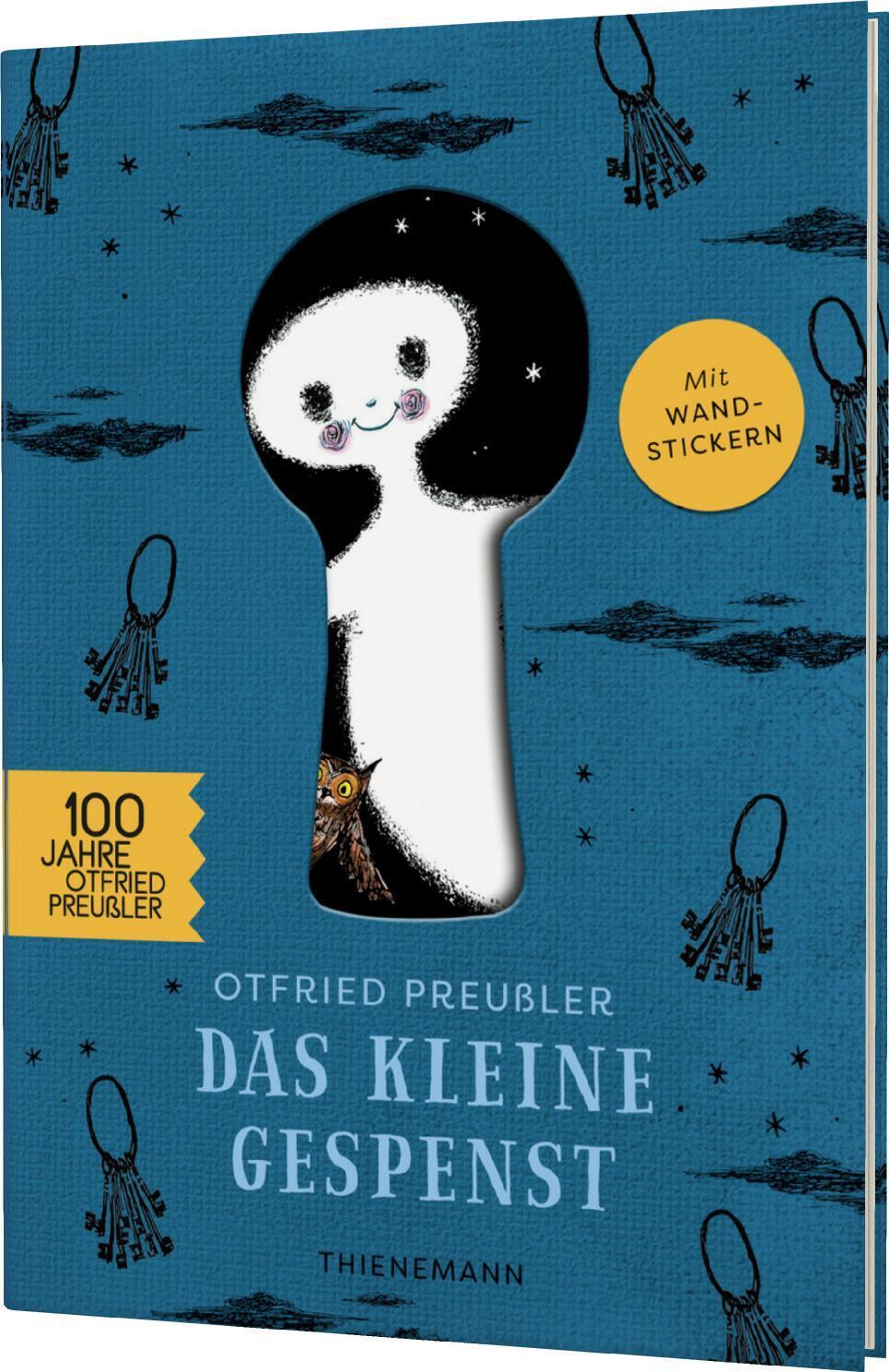 Cover: 9783522186445 | Das kleine Gespenst | Jubiläumsausgabe mit Wandstickern | Preußler