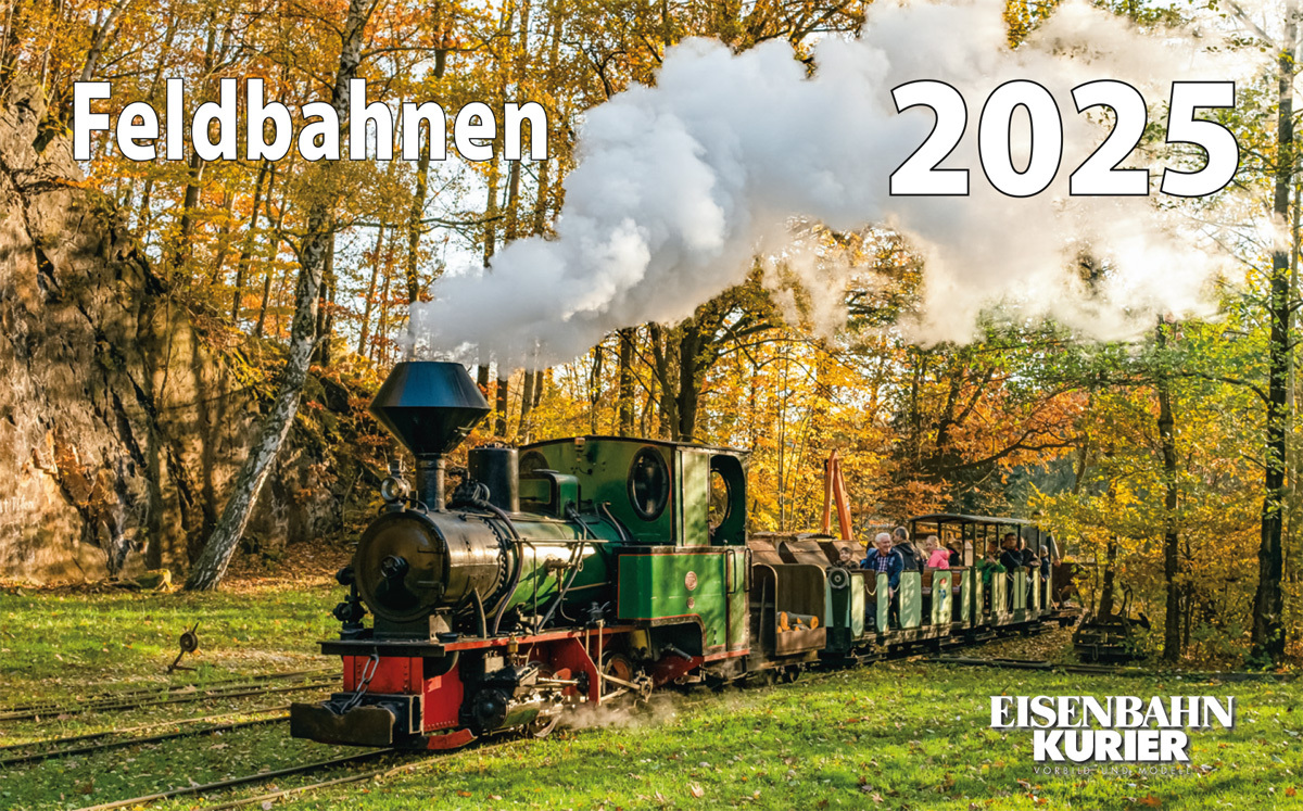 Cover: 9783844659399 | Feldbahnen 2025 | Kalender | 13 S. | Deutsch | 2025 | EK-Verlag