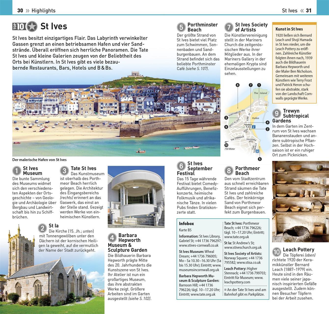 Bild: 9783734207709 | TOP10 Reiseführer Cornwall &amp; Devon | DK Verlag - Reise | Taschenbuch