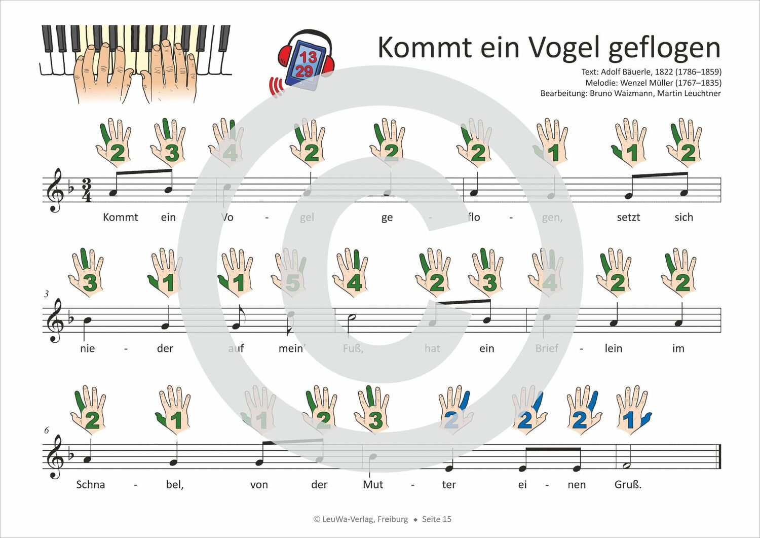 Bild: 9783940533821 | Einfacher!-Geht-Nicht: 34 Kinderlieder BAND 1+2 für Klavier und...