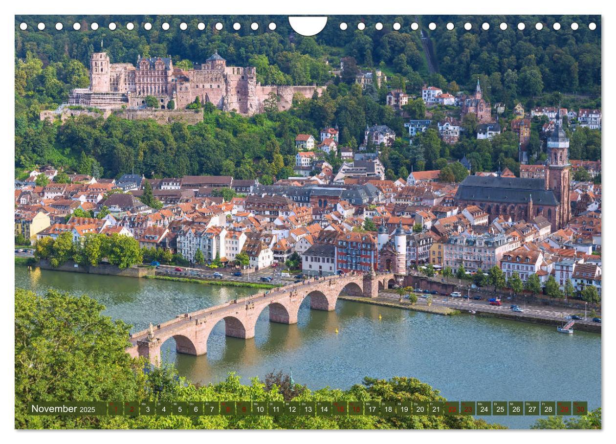 Bild: 9783435331673 | Heidelberger Neckarzauber (Wandkalender 2025 DIN A4 quer), CALVENDO...