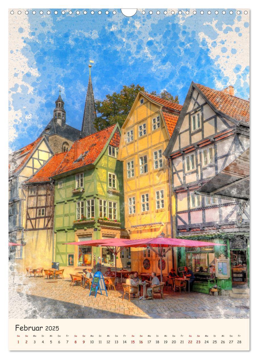 Bild: 9783435934829 | Quedlinburg - unsere Stadt (Wandkalender 2025 DIN A3 hoch),...