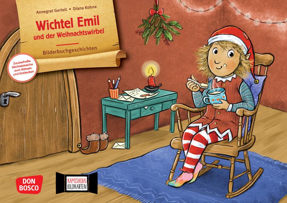 Cover: 4260694922569 | Wichtel Emil und der Weihnachtswirbel. Kamishibai Bildkartenset | Box