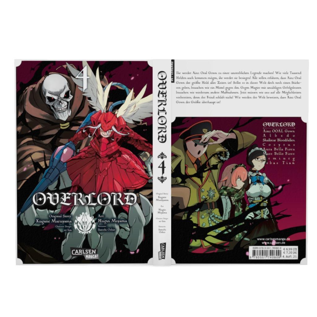 Bild: 9783551740809 | Overlord 04 | Kugane Maruyama (u. a.) | Taschenbuch | Overlord | 2018