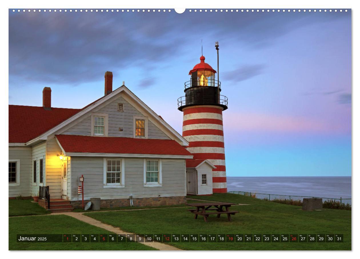 Bild: 9783435165995 | Neuengland - Von Rhode Island bis Maine (Wandkalender 2025 DIN A2...