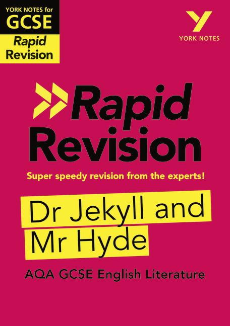 Cover: 9781292270890 | York Notes for AQA GCSE (9-1) Rapid Revision Guide: Jekyll and Hyde...