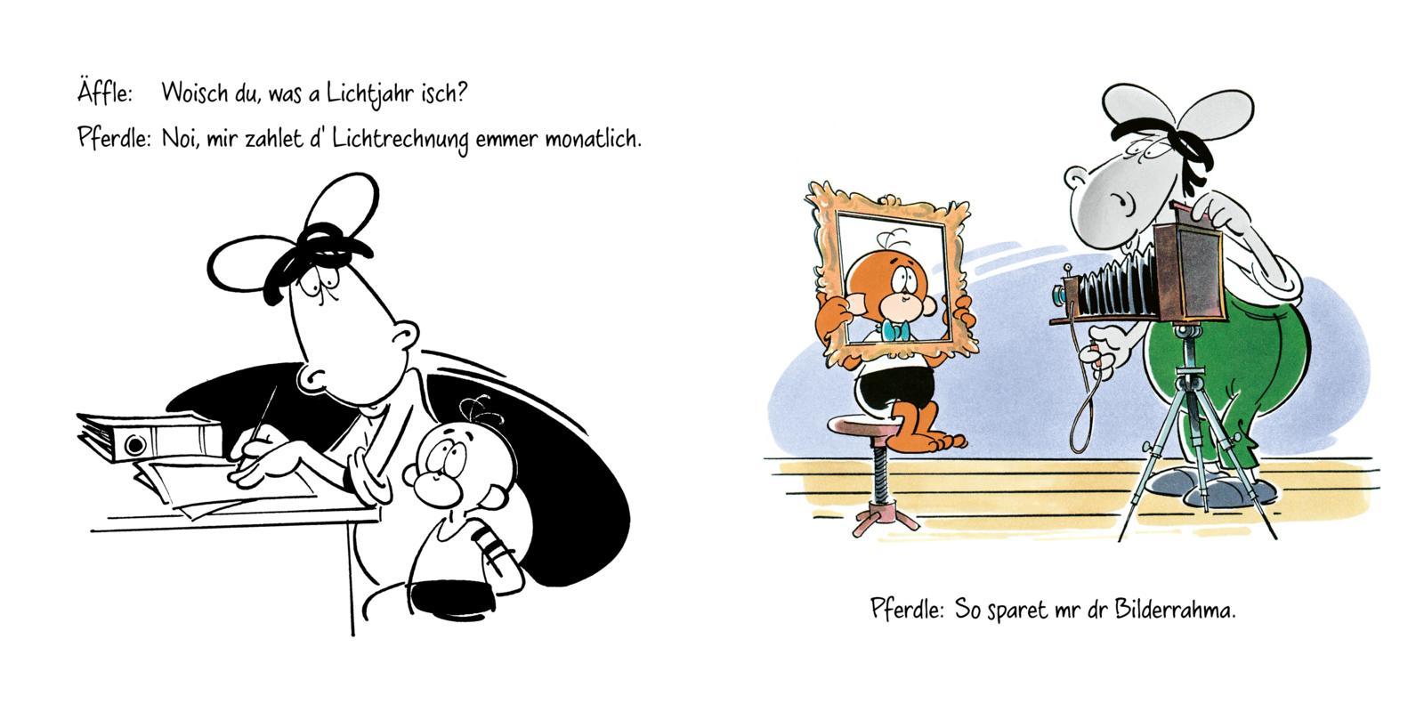 Bild: 9783480239511 | Äffle &amp; Pferdle: Ziemlich beschde Freunde | Schwäbische Kult-Comics