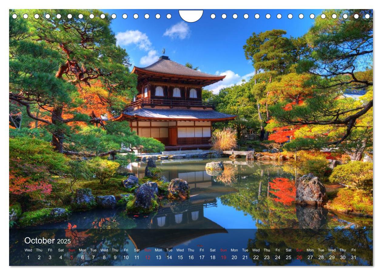 Bild: 9781325960804 | Japan Magic of a great country (Wall Calendar 2025 DIN A4...